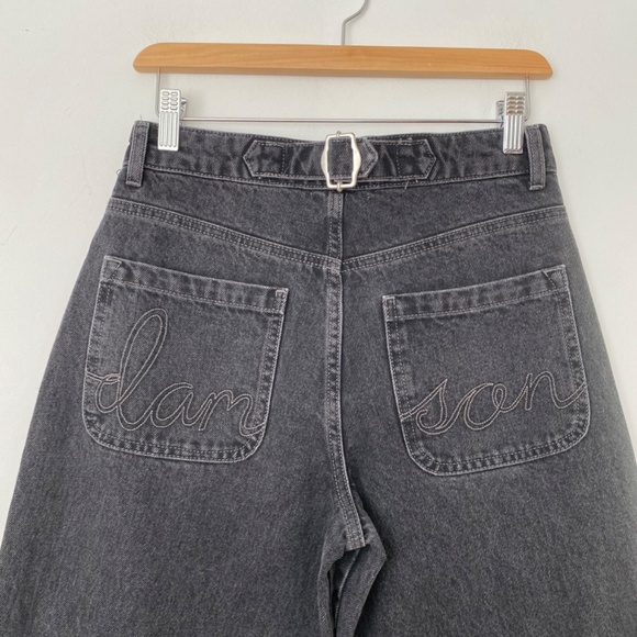 Damson madder drew cargo broderie jeans - Picture 7 of 10